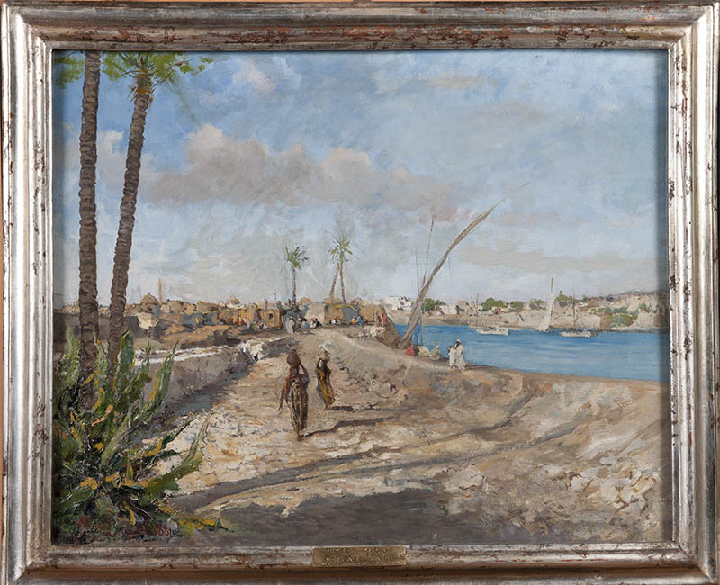 Pompeo Mariani Veduta del Cairo