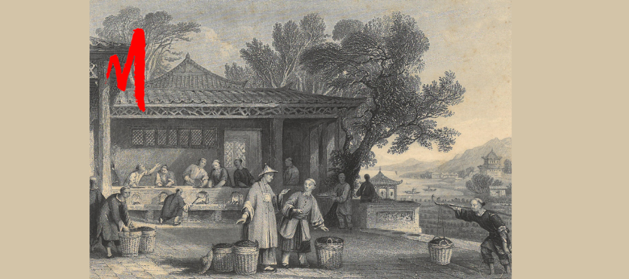 James Tibbits Willmore, da Thomas Allom La lavorazione del tè Acquaforte, 1843 – 1845