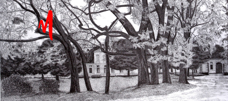Federica Galli, Villa Reale, 1989, acquaforte